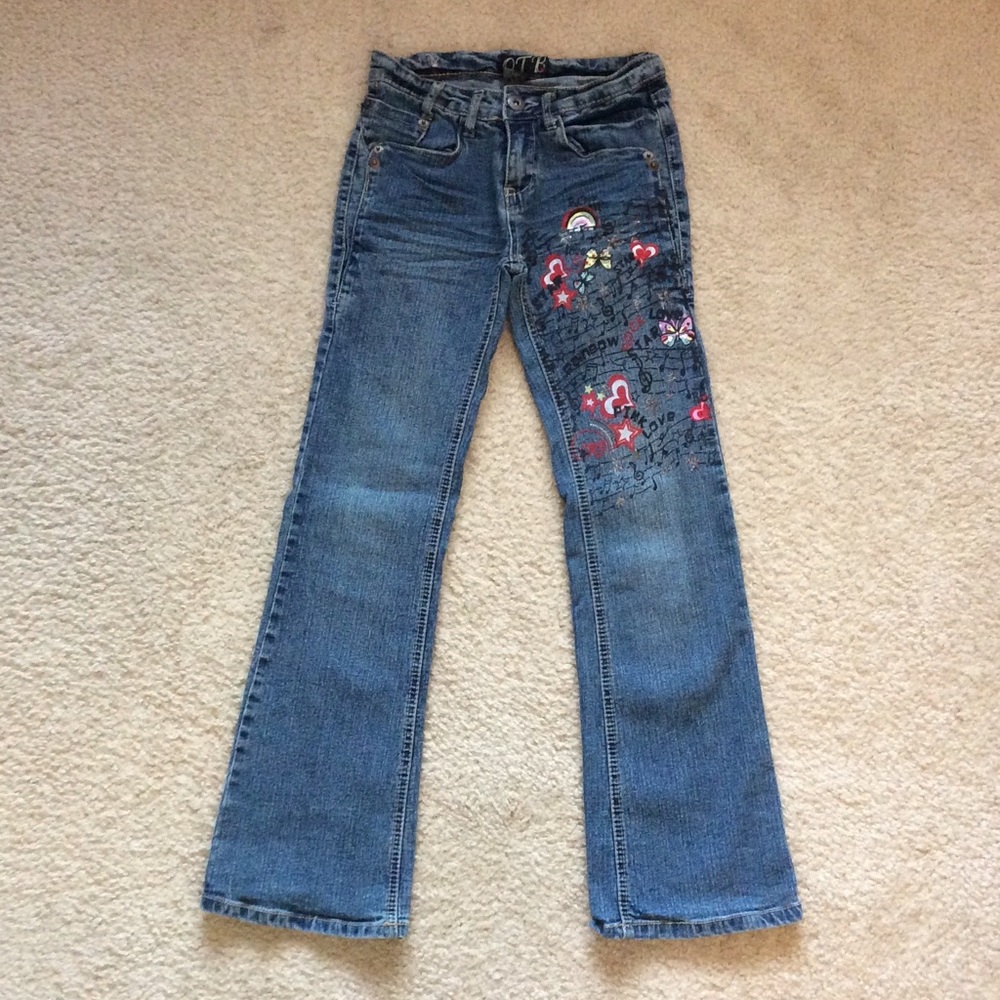 Girls OTB jeans.